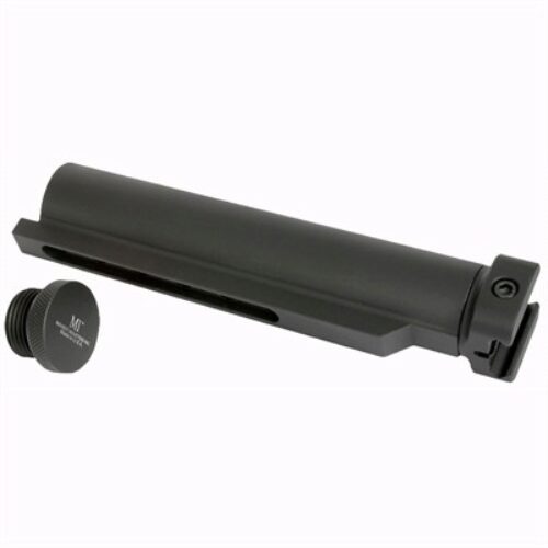 Midwest Industries MISTAP Stock Tube Adaptor  Black Hardcoat Anodized Aluminum AR-Platform