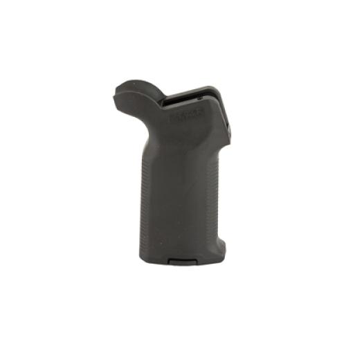 Magpul MOE-K2+ Grip Black Polymer with OverMolded Rubber Textured Finish Fits AR-15/AR-10