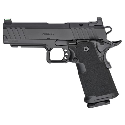 Springfield Prodigy  9mm Luger 20+1/17+1 4.25 Bull Barrel, Black Cerakote Carbon Steel Frame