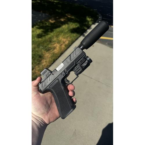 Stealth Additive Works SHIV 9mm Tan