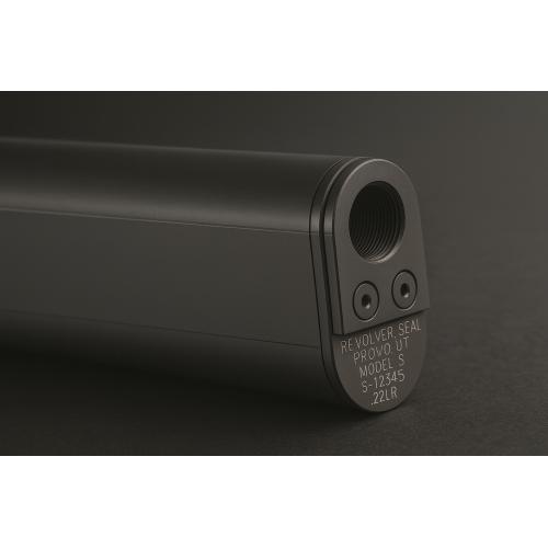 Revolver Seal Titan 17 HMR Suppressor