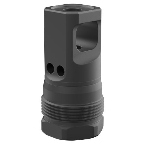 Breek Arms Plan B Echo Single-Port Muzzle Brake .223/5.56 1/2x28 Thread Black