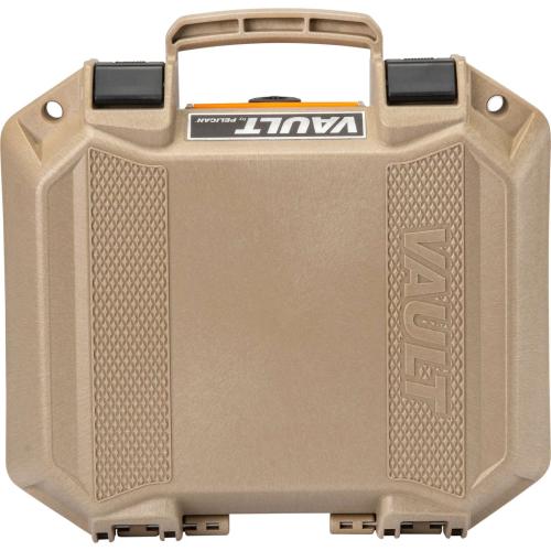 Pelican v100 Vault Small Pistol Case - FDE