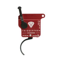 TriggerTech Diamond Without Bolt Release Single-Stage Traditional Curved Trigger for Rem700 RH