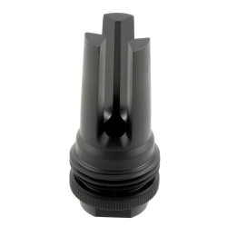 SilencerCo AC1283 ASR Flash Hider Black Steel with 1/2-28 tpi Threads for 7.62mm