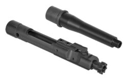 CMMG 99D17C3 Replacement Barrel Kit with Bolt Carrier Group, 9mm Luger 5 Threaded, Black, Radial Delayed Blowback, Fits AR-Platform