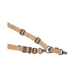 Magpul MAG514-COY MS3 Gen2 Sling made of Nylon Webbing with Coyote Finish, Adjustable One-Two Point Design & Polymer Hardware for Rifles