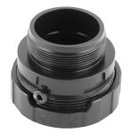 SilencerCo AC2632 ASR Alpha Mount Adapter For Omega 9K/Nano ASR/Harvester 300 Black Steel