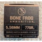 Bonefrog 77gr Barnes Match Burner OTM BT 50rd Box