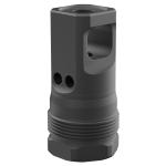 Breek Arms Plan B Echo Single-Port Muzzle Brake .223/5.56 1/2x28 Thread Black