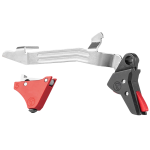 Timney Triggers Alpha Competition 9mm Red Straight Trigger