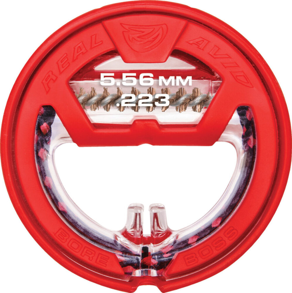 Real Avid AVBB223 Bore Boss  223 Rem/5.56 NATO AR Platform Firearm Polycarbonate 32 Long Bronze Bristles