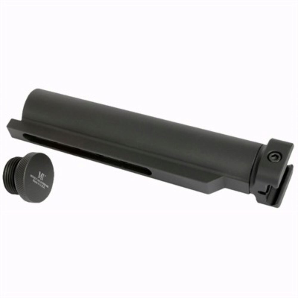 Midwest Industries MISTAP Stock Tube Adaptor  Black Hardcoat Anodized Aluminum AR-Platform