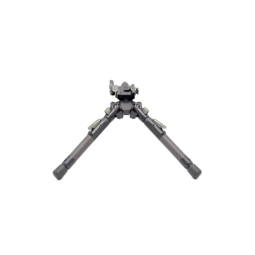 Tier One 180mm Carbon Pan/Tilt Picatinny Bipod