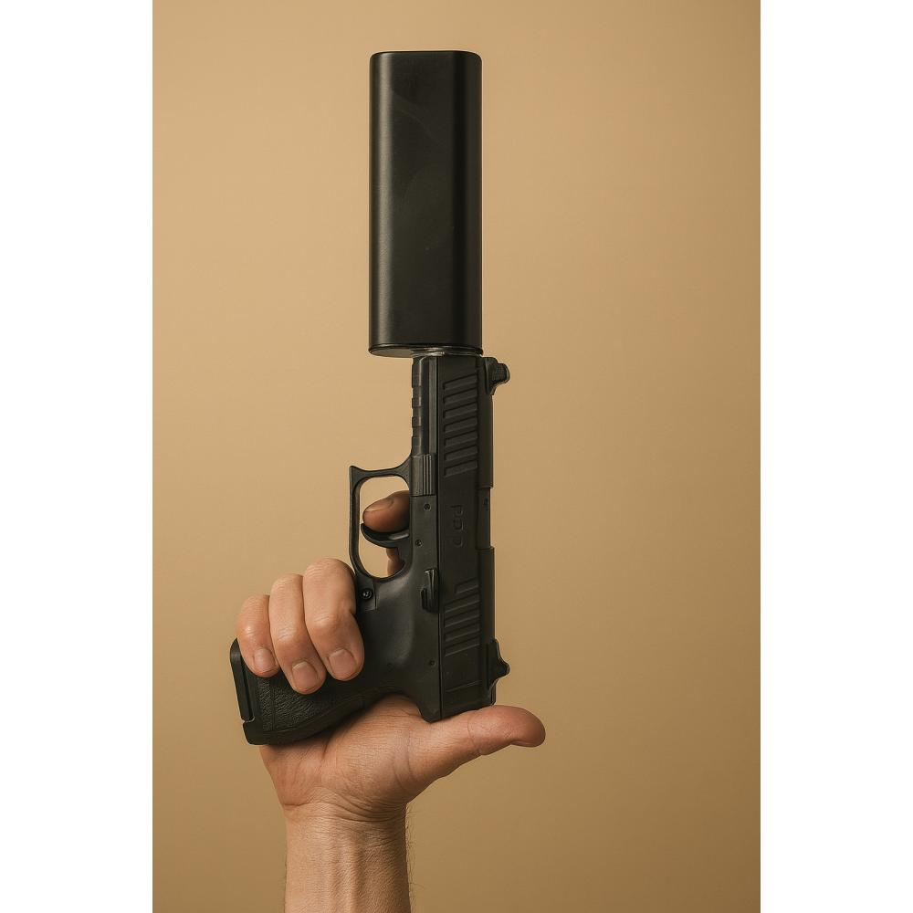 Revolver Seal Titan 17 HMR Suppressor