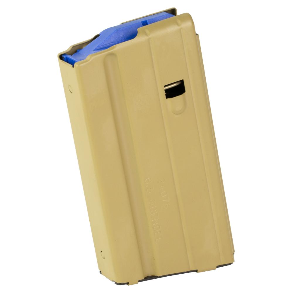 DuraMag Steel 6ARC/6.5 Grendel 15rd Magazine - FDE