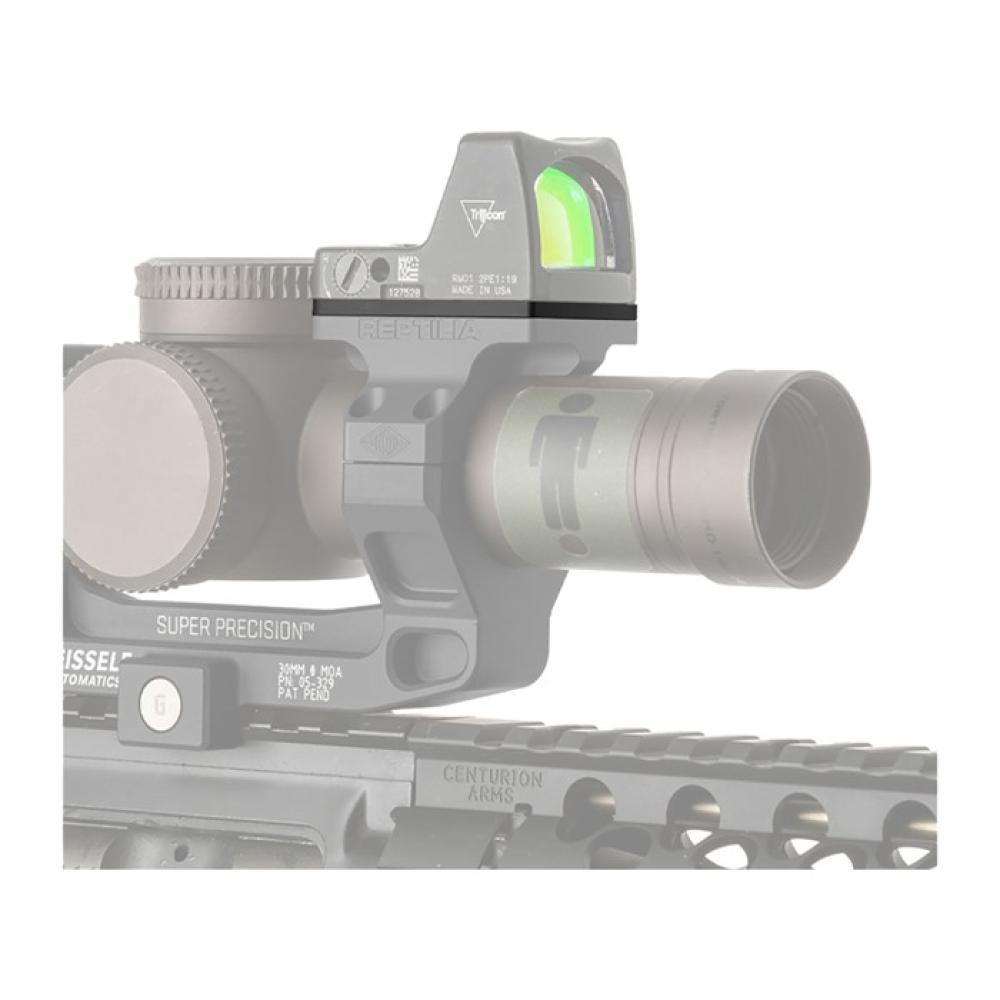 Reptilia, Riser, Black, Fits Trijicon RMR, Anodized
