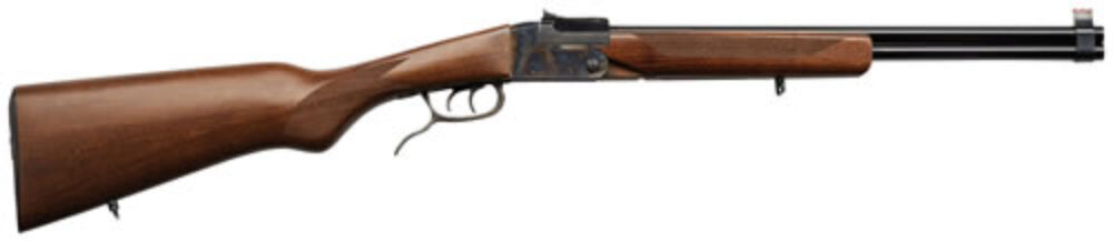 Chiappa Firearms 500212 Double Badger  243 Win 410 Gauge 20 Blued Barrel/Case Hardened Receiver Folding Checkered Stock