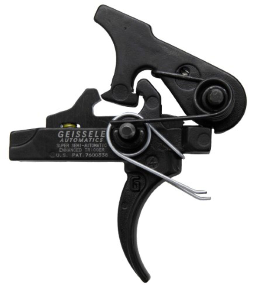 Geissele Automatics SSA-E  Two-Stage Curved Trigger 2.90-3.80 lbs Draw Weight