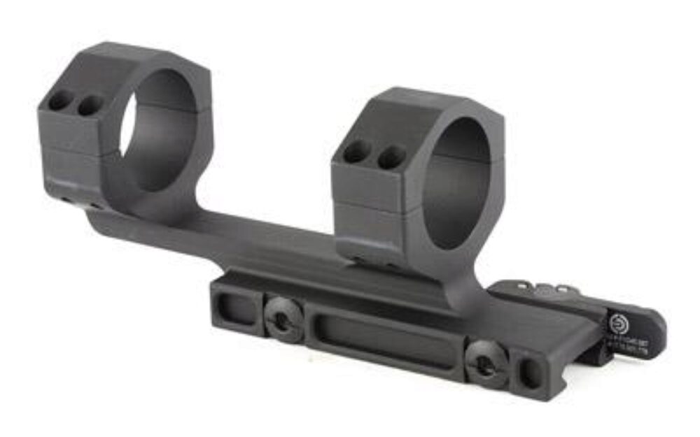 Midwest Industries 34mm QD Scope Mount/Ring Combo Black Hardcoat Anodized