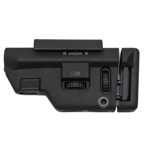 B5 Systems Collapsible Precision Stock Black Medium Length