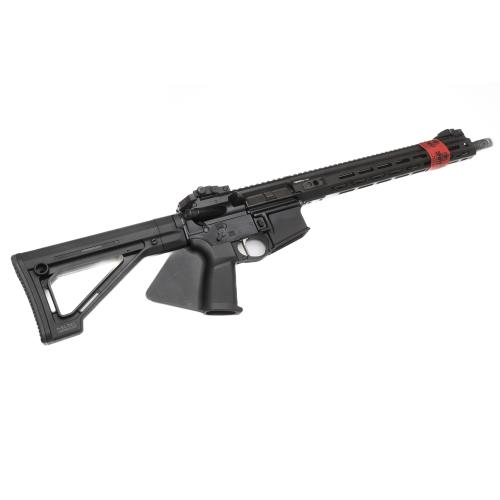 Springfield, SAINT Victor V2, Semi-automatic, AR, 556NATO, 16" Barrel, Anodized Finish, Black, Strike Industries Blade Grip, Magpul MOE Fixed Carbine