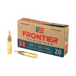 Frontier Cartridge, Lake City, 223 Remington, 55 Grain, Full Metal Jacket, 150 Round Box