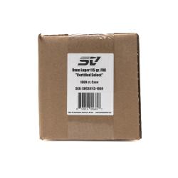 Super Vel 9mm Luger 115 gr. FMJ Bagged 