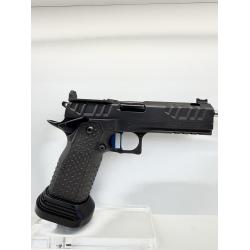 Atlas Gun Works Apollo V3 Left Handed All DLC BLK, Flat Blue Medium Trigger, Large Hand Magwell, Left Handed Bias Safety
