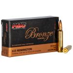 PMC 223SP Bronze 55gr Soft Point 20 per box
