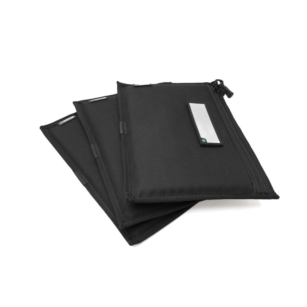 Savior 3 Pack Pistol Sleeve Black