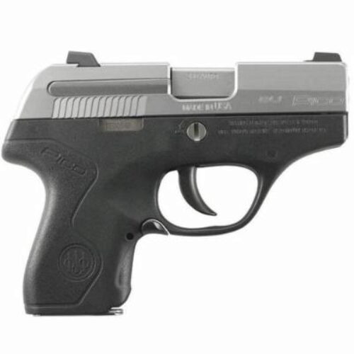 BER PICO INOX SS 380ACP BLK FRAME (2) 6RD