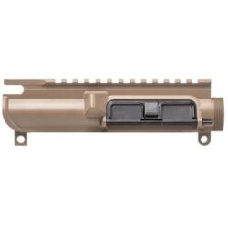 AR15 Assembled Upper Receiver, No Forward Assist - FDE Cerakote (