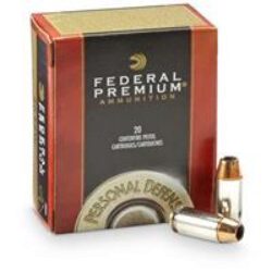 Federal P40HS1 Premium Personal Defense 40 S&W 180 GR Hydra-Shok Jacketed Hollow Point 20 Bx/ 25 Cs