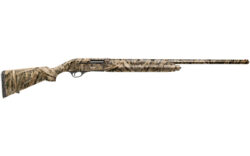Akkar 111403 Churchill 220 Field 20 Gauge 26 Vent Rib Barrel 3 5+1, Aluminum Receiver, Full Coverage Natural Camo Finish, Synthetic Stock, Bead Front Sight
