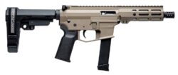 Angstadt Arms AAUDP09BF6 UDP-9  9mm Luger  17+1 6 Barrel, Flat Dark Earth Cerakote, Black Magpul K2 Grip, Adjustable SBA3 Pistol Brace, A2 Flash Suppressor, Optics Ready