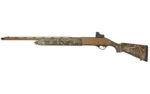 Akkar 111414 Churchill 220 Gobbler 20 Gauge 24 Vent Rib Barrel 3 3+1, Tan Cerakote Aluminum Optic Cut Receiver, Natural Camo Synthetic Stock, Includes Red Dot (Youth)