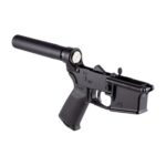 AR15 Pistol Complete Lower Receiver w/ MOE Grip, No Brace - Anodi