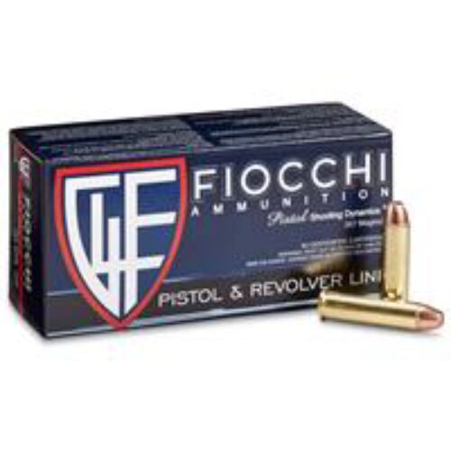FIOCCHI 357MAG 158GR JHP - 50RD BOX