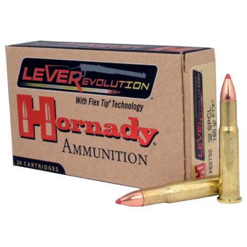 Hornady LEVERevolution 32 Winchester Special 165gr FTX 20rd Box