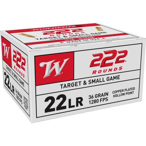 Winchester 22LR USA White Box 36gr 222rd Box