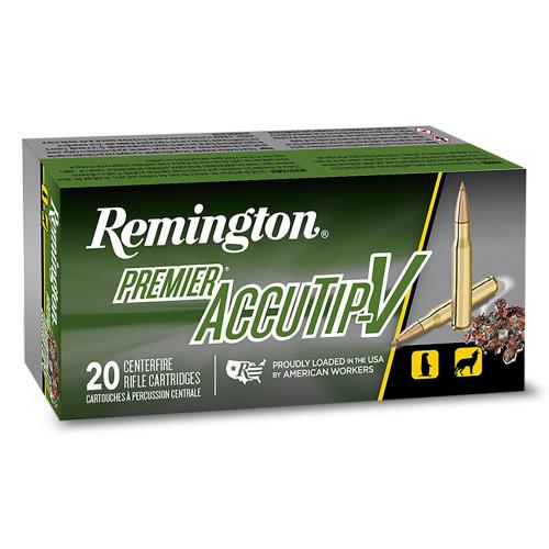 Remington Premier 243 Win 75gr Accutip-V 20rd Box
