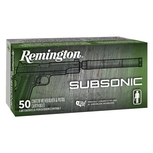 Remington 9mm Subsonic 147gr 50rd Box