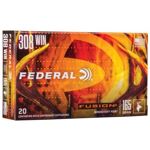 Federal Fusion 308 Win 165gr SP 20rd Box