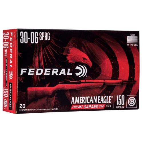 Federal American Eagle 30-06 Springfield 150gr FMJ 20rd Box