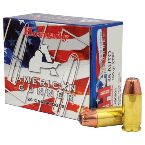 Hornady American Gunner 45ACP 185gr XTP 20rd Box