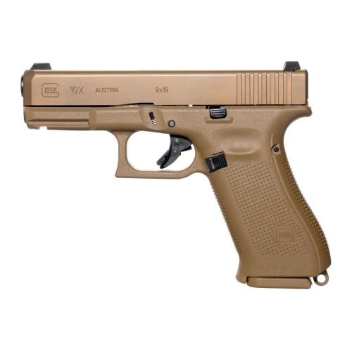 Glock 19X 9mm 4" Coyote Tan
