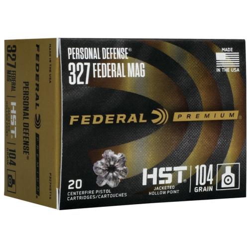 Federal Premium HST 327 Mag 104gr JHP 20rd Box