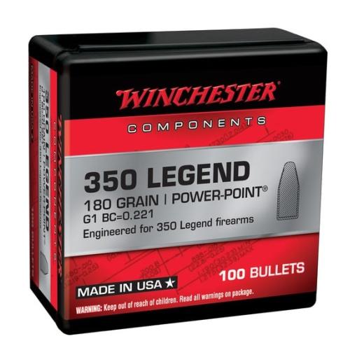 Winchester 350 Legend 145gr FMJ Bullets 100ct Box