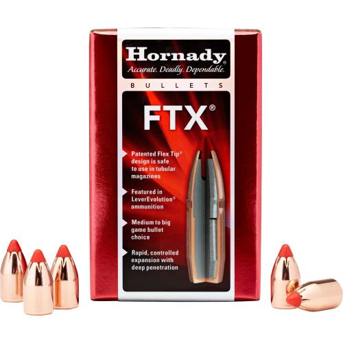Hornady 45cal .458 Diameter 325gr FTX Bullets 100ct Box